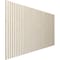 Ekena Millwork 48H x 3/8T Adjustable Wood Slat Wall Panel Kit w/ 1W Slats, Birch contains 42 Slats SWW84X48X0375BI - alternate 6